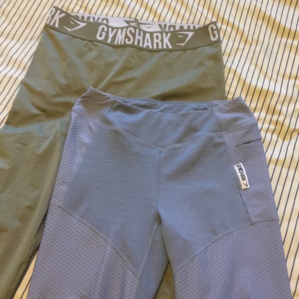 Gymshark Legging Bundle *BLUE LEGGINGS SOLD* - Picture 1 of 4